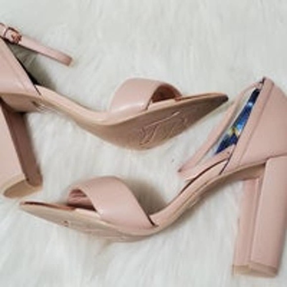 BRAND NEW Ted Baker Phanda 3 Heeled Sandals  - Nude Size 7.5 - Picture 5 of 8
